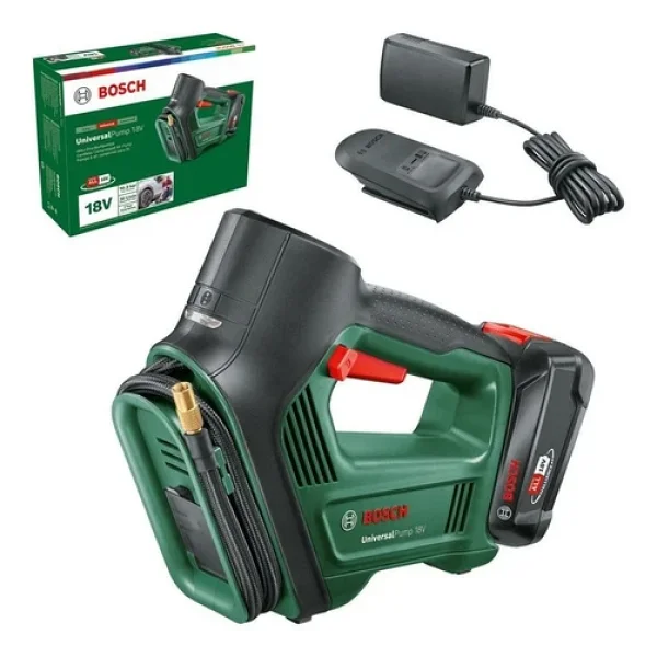 Bosch UniversalPump 18V Tek Akülü 2 Ah Araç Kompresörü - Görsel 4
