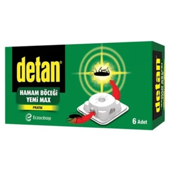 Detan Hamam Böceği Yemi Max 6'lı - Görsel 5