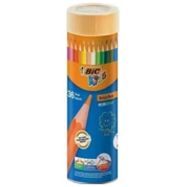 Bic Kids Evolution Metal Tüp 36'lı Kuru Boya Seti - Görsel 3