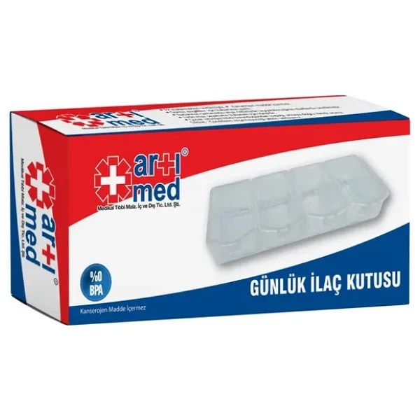 Artımed Artımed Günlük İlaç Kutusu - Görsel 4