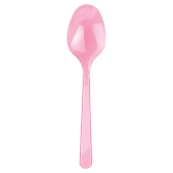 Plastik Şeffaf Mor Sup Kaşık - Tatlı Dondurma Kaşığı - 12.5 Cm. - 50 Adetlik 3 Paket - Görsel 2