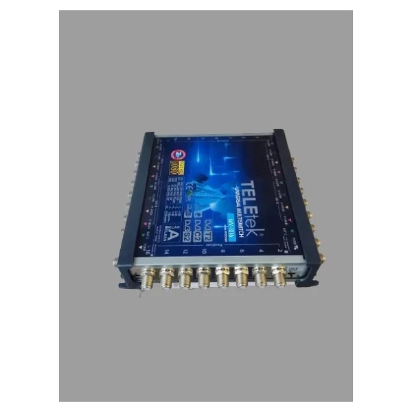 Teletek 16 Çıkışlı Üniversal Multi Switch Hybrid Uydu Santrali Sonlu & Kaskatlı Kullanılabilir - Görsel 6