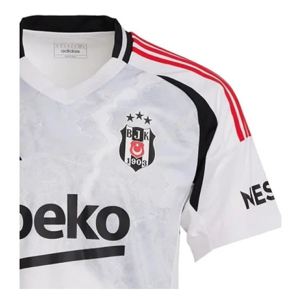 Beşiktaş Orijinal Lisanslı 24-25 Beyaz Forma - Görsel 5