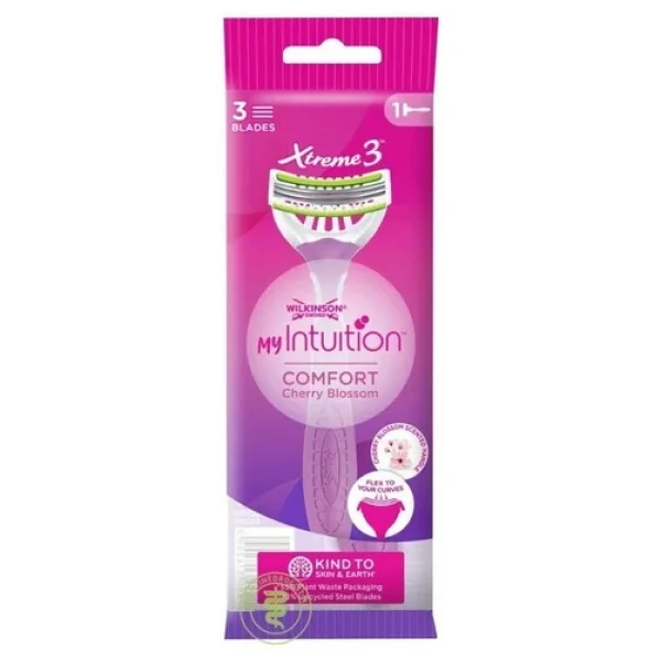 Wilkinson Sword Intuition Comfort Xtreme 3 Kadın Tıraş Bıçağı - Görsel 7