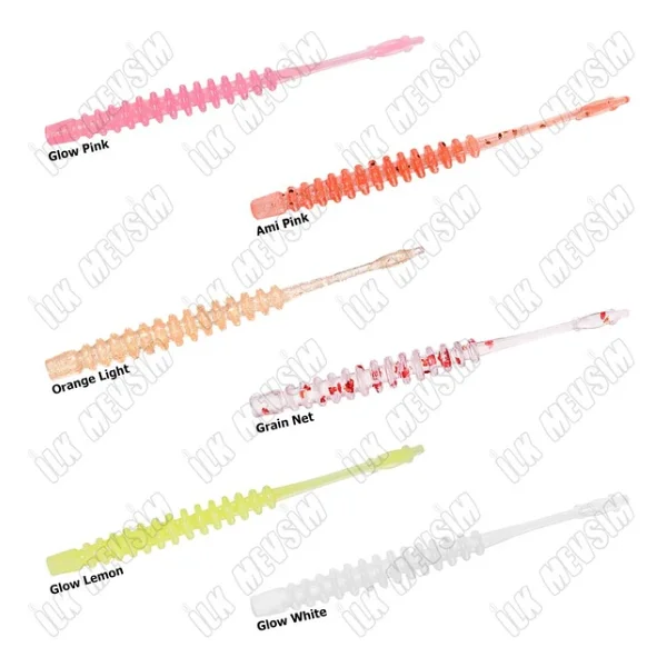 Daiwa Gekkabijin Moonflower Ajing Beam 2.0 5 cm 10'lu Silikon Yem - Görsel 4
