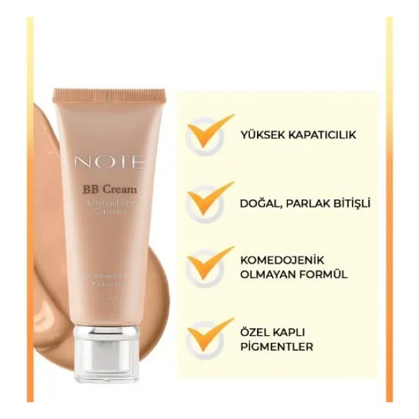 Note Moisturizing BB Krem - Görsel 3