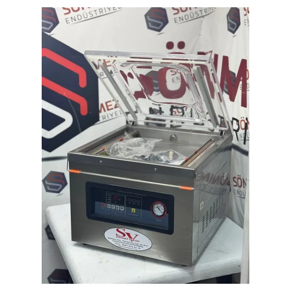 Sönmez Vakum 51 Cm Çift Çene Peynir Sucuk Et Gıda Vakum Makinesi - Görsel 5