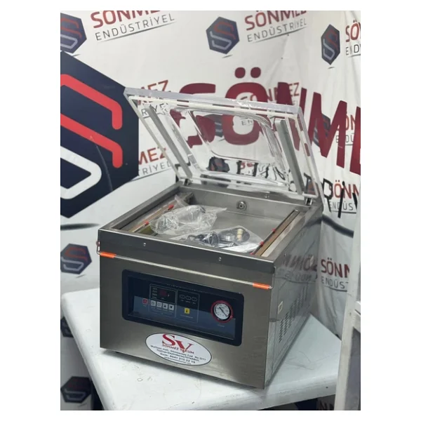 Sönmez Vakum 51 Cm Çift Çene Peynir Sucuk Et Gıda Vakum Makinesi - Görsel 2