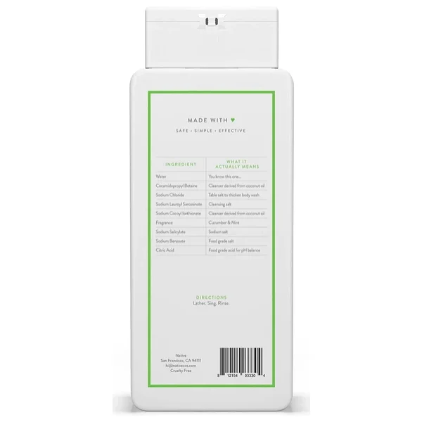 Native Salatalık & Nane 532 ml Duş Jeli - Görsel 5