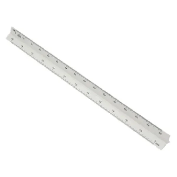 Hatas Mikyas 30cm No:1 Cetvel 0270 - Görsel 2