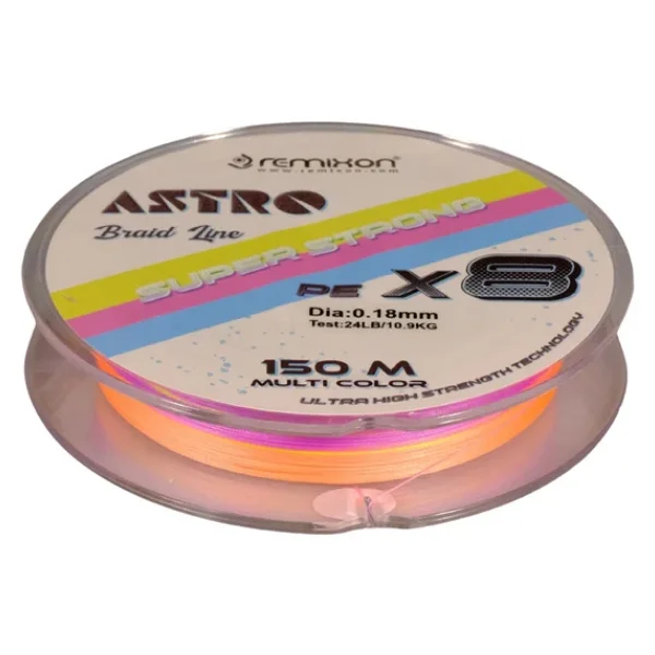 Remixon Astro 8X 150 m 0.16 mm 8.6 kg Multicolor İp Misina - Görsel 4