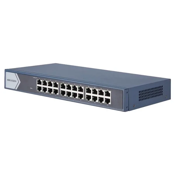 Hikvision DS-3E0524-E(B) 24 Port Gigabit Yonetilemez Switch - Görsel 3