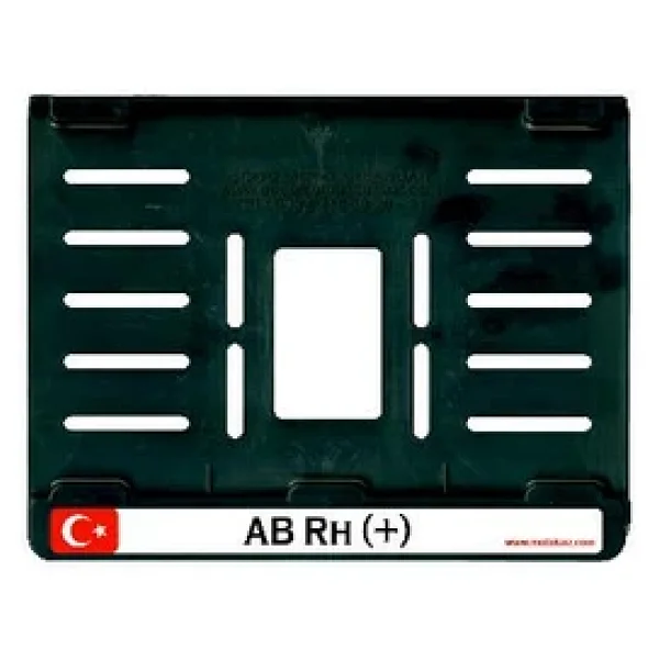 Motosiklet Pleksi Plakalık AB Rh (-) - Görsel 2