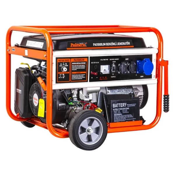 Palmera PA11000JM 10.37 kVA İpli/Marşlı Benzinli Jeneratör - Görsel 4