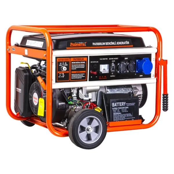 Palmera PA11000JM 10.37 kVA İpli/Marşlı Benzinli Jeneratör - Görsel 2