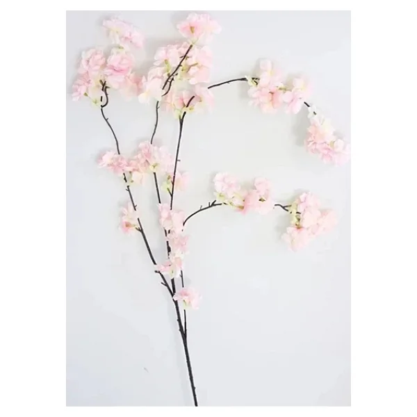 YASİMA Yapay ÇiçekACIK PEMBE Bahar Dalı Japon Kiraz Çiçeği 90 Cm - Görsel 2