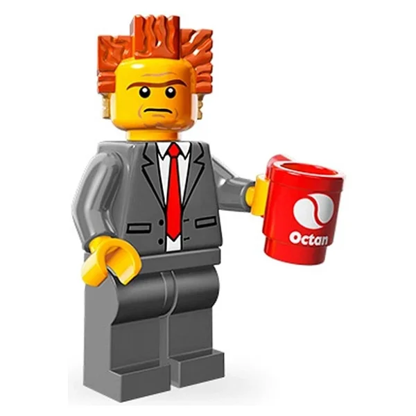 Lego 71004 Minifigures The Lego Movie Seri 1 President Business - Görsel 4