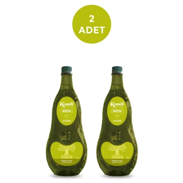 Komili Yemeklik Riviera Zeytinyağı 2 lt Pet 2'li - Görsel 4