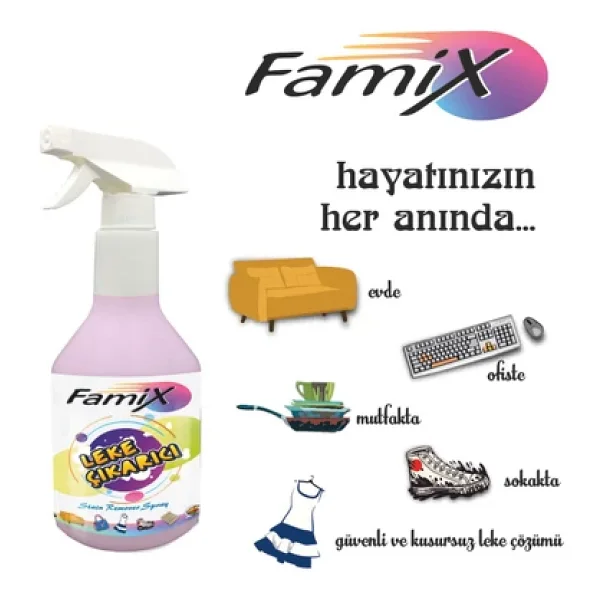 Famix Leke Çıkarıcı Sprey 750 ml - Görsel 4