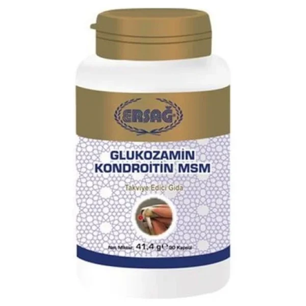 Ersağ Glukozamin Kondroitin MSM 90 Kapsül - Görsel 3