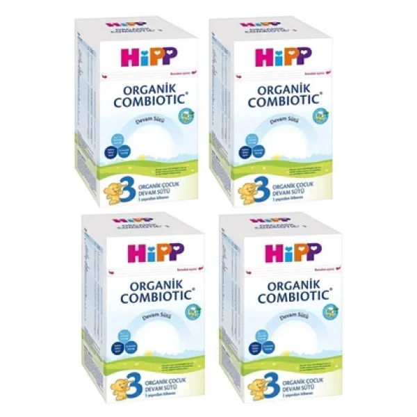 Hipp Organik Combiotic 3 Devam Sütü 800 gr 4 Adet - Görsel 3