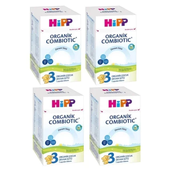 Hipp Organik Combiotic 3 Devam Sütü 800 gr 4 Adet - Görsel 4