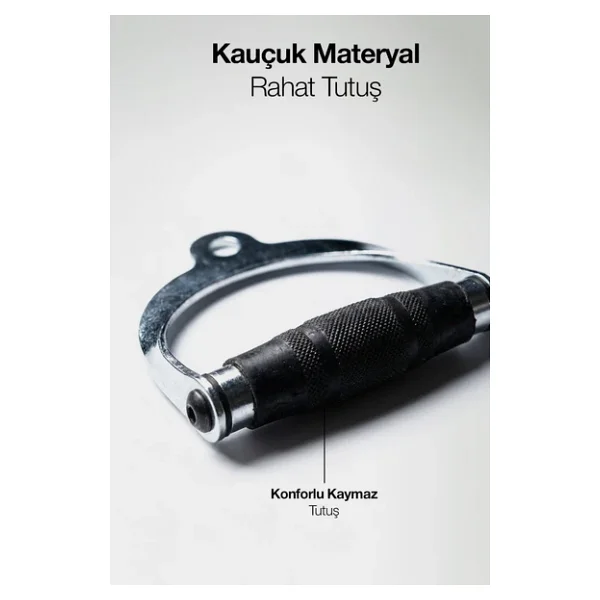 Proforce Bar-111 Kaucuk Tutma Kollu Horses Handel Bar (Cable Cross Barı) 3,4 Kg - Görsel 3