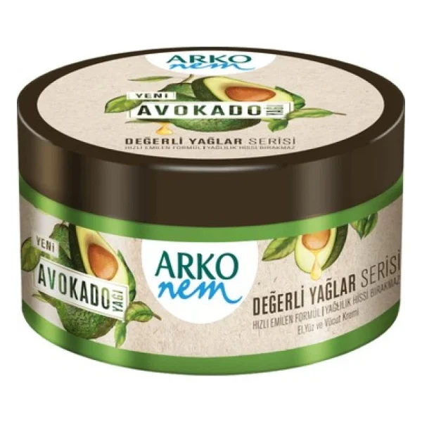Arko Nem Değerli Yağlar Avokado Yağı 250 ml Nemlendirici Krem - Görsel 8