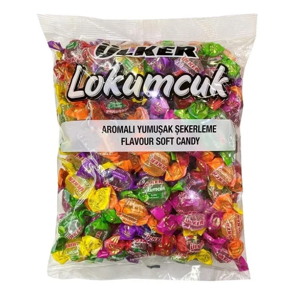 Ülker Lokumcuk Karışık Meyve Aromalı Şekerleme 1 kg - Görsel 4