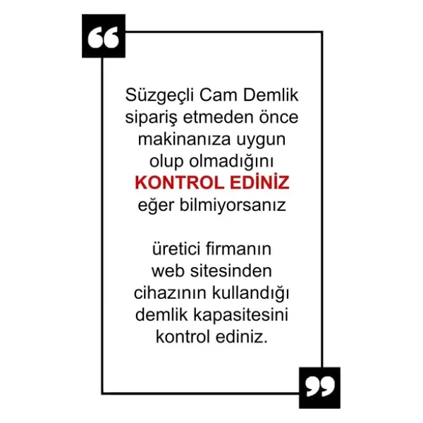 Kapris 1500 Ml Çelik Süzgeçli Cam Demlik Beyaz 7488 - Görsel 3