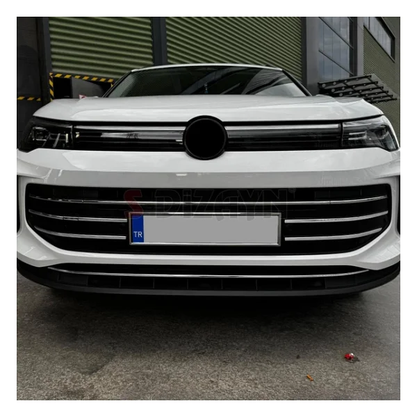 S-Dizayn Vw Tiguan 3 Krom Ön Tampon Çıta Seti 2024 Üzeri A+ Kalite - Görsel 7