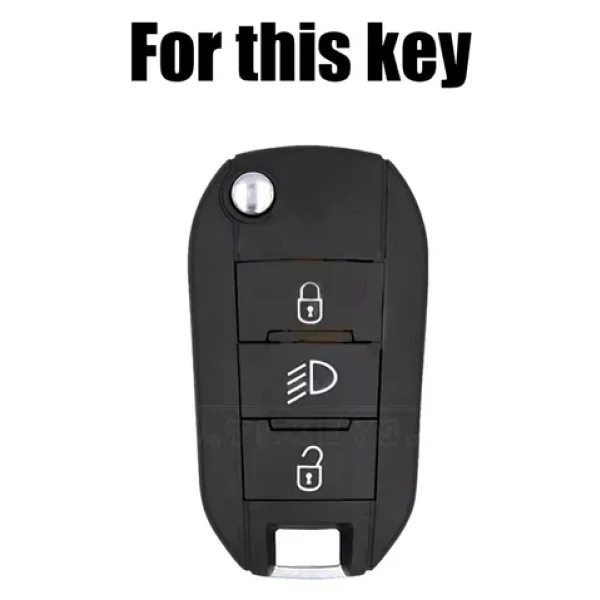 Peugeot İçin Anahtar Koruma Kabı 208 301 308 508 5008 3008 Mutlaka Açıklamayı Okuyunuz - Görsel 2