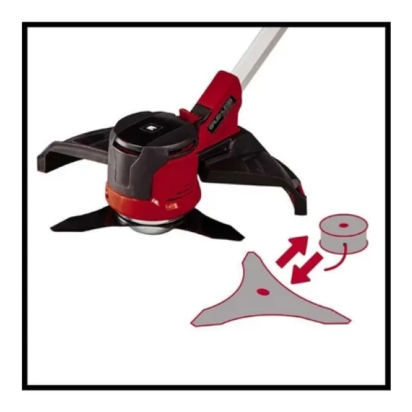 Einhell Agillo Akülü Çalı Tırpanı 36v + 2 X 4.0ah Akü Şarj Aleti - Görsel 6