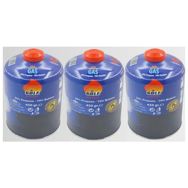 Golf Premium 450 gr 3 Adet Gaz Kartuşu - Görsel 4