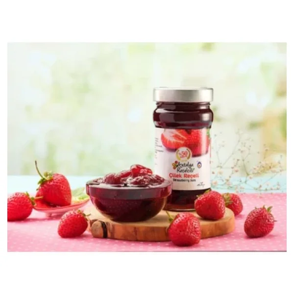Antalya Reçelcisi 380 gr Çilek Reçeli - Görsel 2