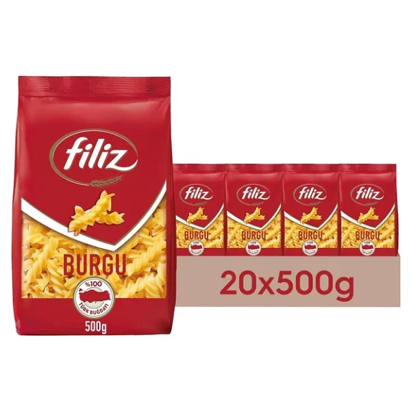Filiz Burgu Makarna 500 gr 20'li - Görsel 4