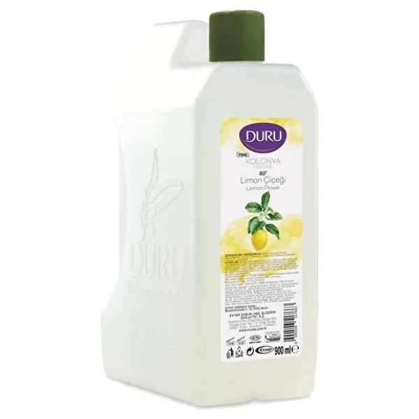 Duru Limon Kolonya Bidon 80 Derece 900 ml - Görsel 2