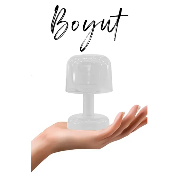 Led Mum İskandinav Tip Pil Dahil Dumansız Alev Ledli Yapay Dekoratif Mum Dekor Işığı Şeffaf Pt428 Şeffaf - Görsel 7