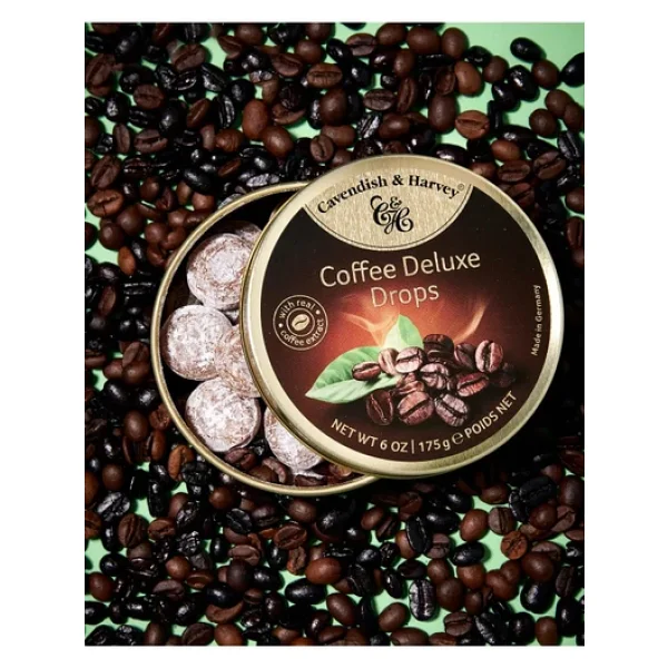 Cavendish & Harvey Coffee Deluxe Drops Kahve Aromalı Şeker 175 Gr (2 Adet) - Görsel 3