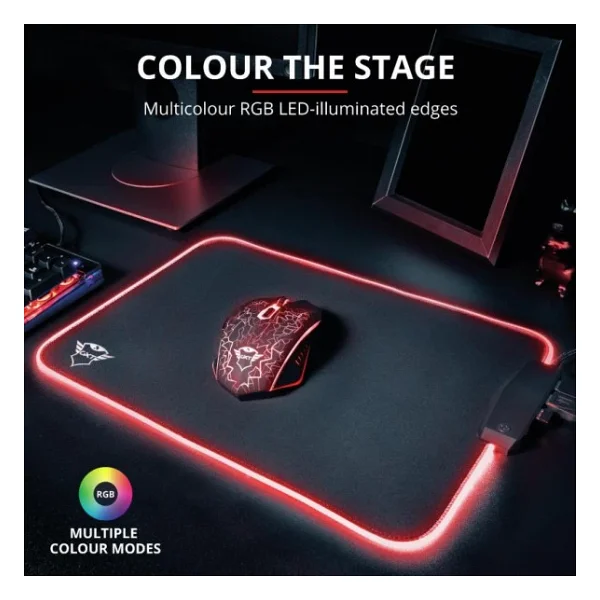 Trust GXT 765 Glide-Flex RGB 23646 Mouse Pad - Görsel 8