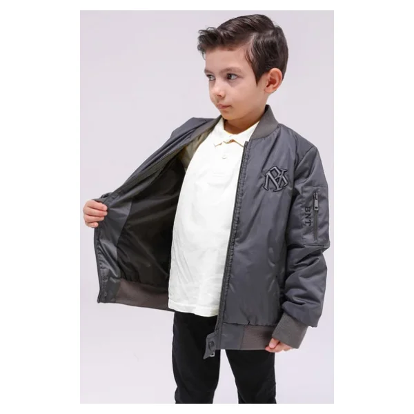 Benitto Kids Erkek Çocuk Mevsimlik Yağmurluk Ceket 51294 - Görsel 8