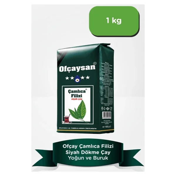 Ofçaysan Çamlıca Filizi 1 kg Çay - Görsel 4