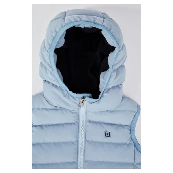 Kapüşonlu Erkek Bebek Çocuk Yelek 51306 - Görsel 9