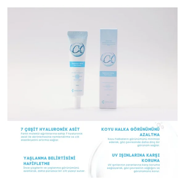 CENTECASSOL Göz Çevresine Özel Bakım: Hyaluronic Alpha Eye Cream ile Canlı Bakışlar - Görsel 3
