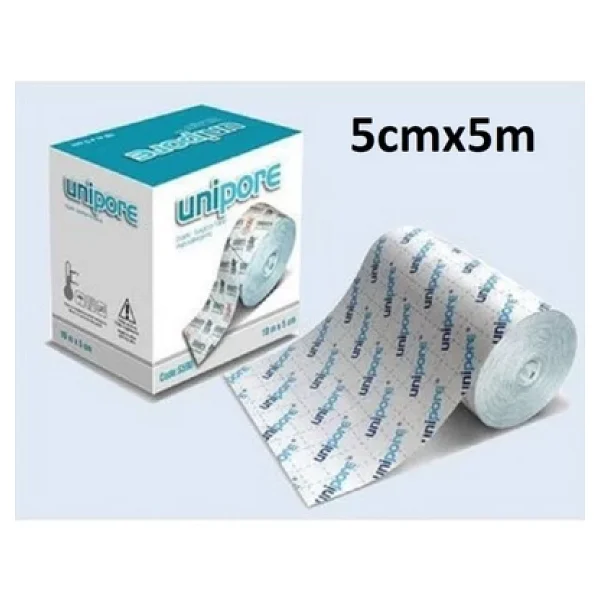 Octacare Unipore Marka Fix Flaster 5 Mx5 Cm ( Yapışkanlı Yara Bandı ) - Görsel 2