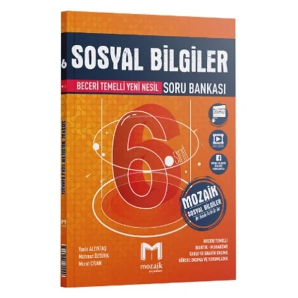 Mozaik Yayınları 6. Sınıf Sosyal Bilgiler Soru Bankası - Görsel 7