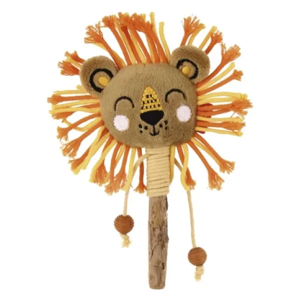 Gigwi Stick Ahşap Aslan Kedi Oyuncağı - Görsel 3