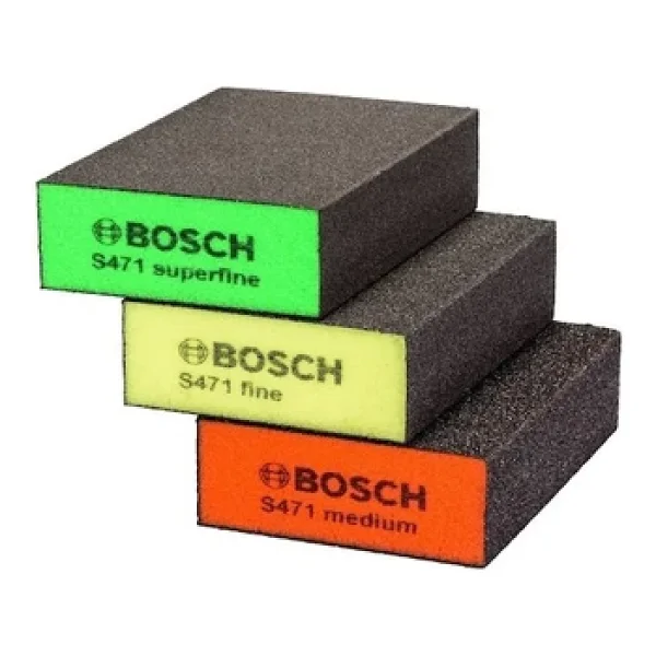 Expert S471 3'lü Set Sünger Zımpara 69X97X26 mm 2608901175 - Görsel 7