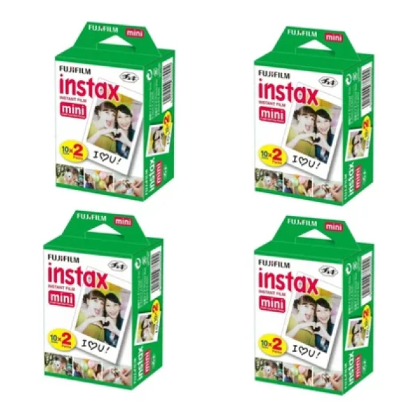Instax mini 20'li Film 4'lü Set 80 Poz - Görsel 2
