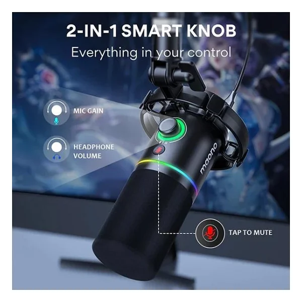 Maono PD200X XLR/USB Dinamik Mikrofon - Görsel 3